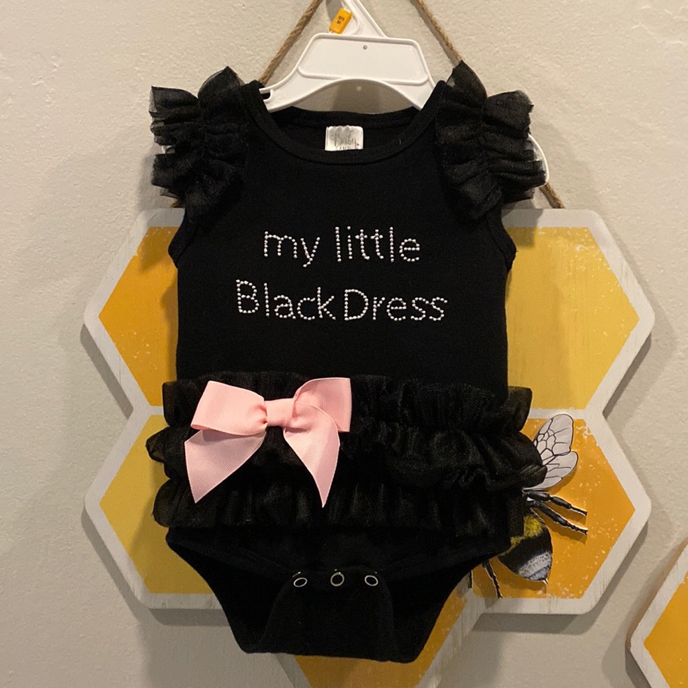 My Little Black Dress onesie